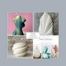 Load image into Gallery viewer, Swirl Ball Decor Candle | HOT Candles