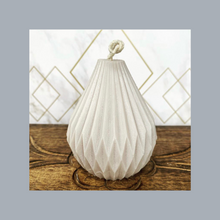 Load image into Gallery viewer, Geometric Pear Candle |  Decor Candle  |  HOT Candles