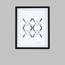 Load image into Gallery viewer, 'Piwakawaka Flock' | Framed A3 Print | Limited & Signed | HDNZ