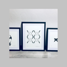 Load image into Gallery viewer, 'Piwakawaka Flock' | Framed A3 Print | Limited & Signed | HDNZ