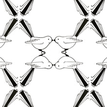 Load image into Gallery viewer, ‘Piwakawaka Flock’ | Tea Towel + Tote Bag | GIFT SET