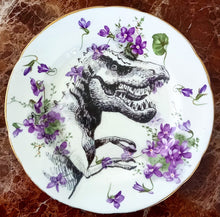 Load image into Gallery viewer, ‘T-REX’ | Vintage Plate Wall Art | Bijoux Beach