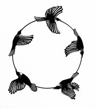 Load image into Gallery viewer, ‘Tui Flight Path’ | Napkin Set of 2 | HDNZ