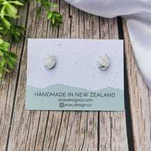 Load image into Gallery viewer, Faux Stone Oval | Stud Earrings | Arias Design Co
