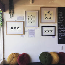 Load image into Gallery viewer, 'Piwakawaka Flock' | Framed A3 Print | Limited & Signed | HDNZ