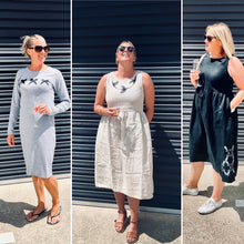 Load image into Gallery viewer, Tui Flight Path | Natural 2 Pocket ‘LadyDoll’ Dress | HDNZ