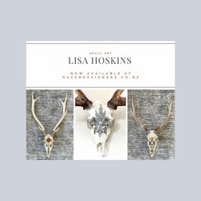 Load image into Gallery viewer, ‘Sweat of the Sun’ | Adorned Antlers | Lisa Hoskins
