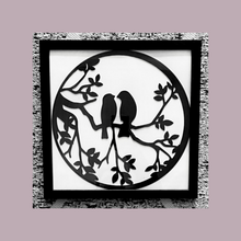 Load image into Gallery viewer, Love Birds  |  Vinyl Record Wall Art  |  Vinyl Revamp
