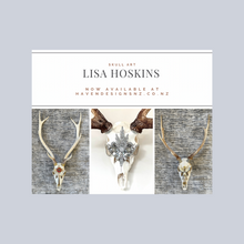 Load image into Gallery viewer, ‘Drakoni’ | Adorned Antlers | Lisa Hoskins
