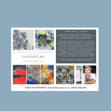 Load image into Gallery viewer, ‘Chatham Island Forget Me Not’ | Stretched Canvas | Tania Dally
