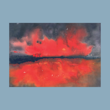 Load image into Gallery viewer, ‘Smouldering Embers of the Passing Day’ | Stretched Canvas | Tania Dally
