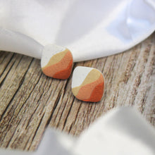 Load image into Gallery viewer, Polymer Clay Desert Landscape Stud Earrings | Arias Design Co Signature Collection
