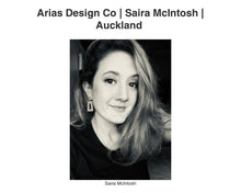 Load image into Gallery viewer, Aurelia Wing | Drop Earrings | Arias Design Co

