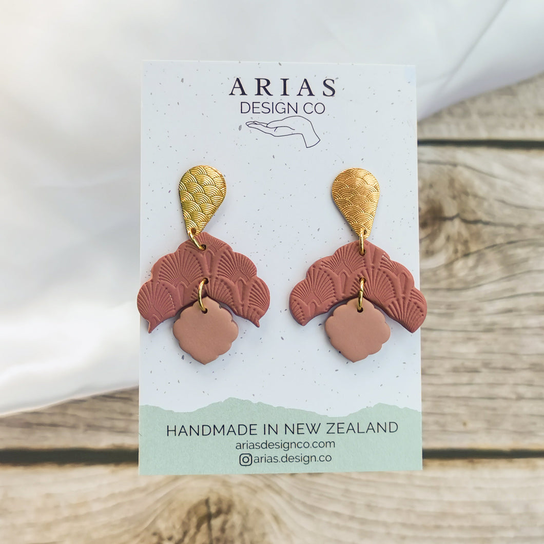Aurelia Wing | Drop Earrings | Arias Design Co