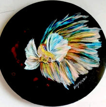 Load image into Gallery viewer, Saimese Fighting Fish | Wall Art | Dani Hedges

