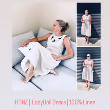 Load image into Gallery viewer, Tui Flight Path | Natural 2 Pocket ‘LadyDoll’ Dress | HDNZ

